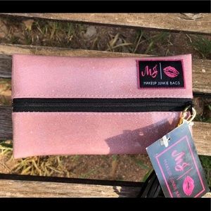 Mini ballerina sparkle makeup junkie bag